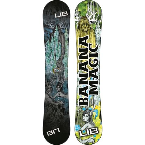 Conquer the Slopes: Lib Tech's Magical Powers Banana for Unstoppable Performance
